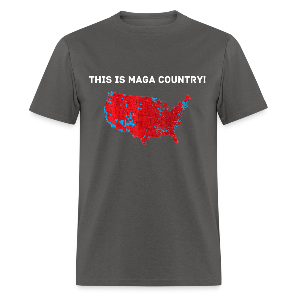 This is MAGA Country Unisex Classic T-Shirt - charcoal