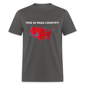 This is MAGA Country Unisex Classic T-Shirt - charcoal