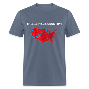 This is MAGA Country Unisex Classic T-Shirt - denim