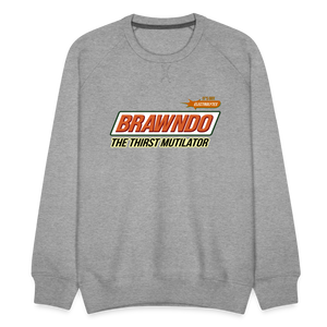 Brawndo Men’s Premium Sweatshirt - heather grey