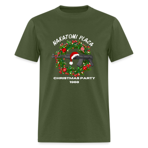 Nakatomi Plaza Christmas Party 1988 Classic T-Shirt - military green