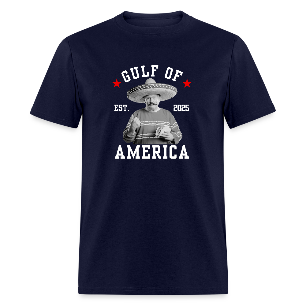 Gulf of America Mexican Trump Funny Unisex Classic T-Shirt - navy