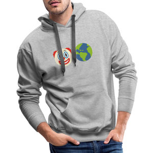 Clown World Men’s Premium Hoodie - heather grey
