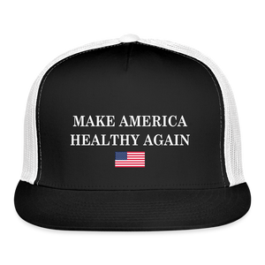 Make America Healthy Again Trucker Hat - black/white