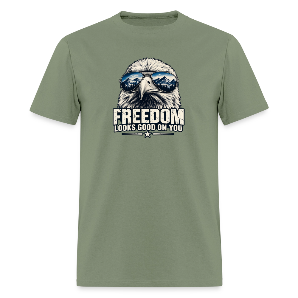 Freedom Looks Good on You Classic T-Shirt - military green