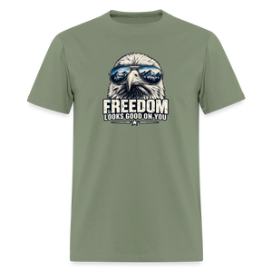 Freedom Looks Good on You Classic T-Shirt - military green