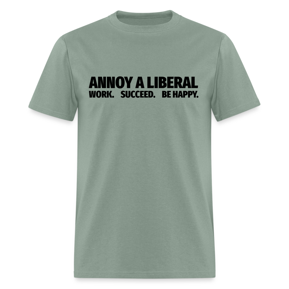 Annoy a liberal Unisex Classic T-Shirt - sage