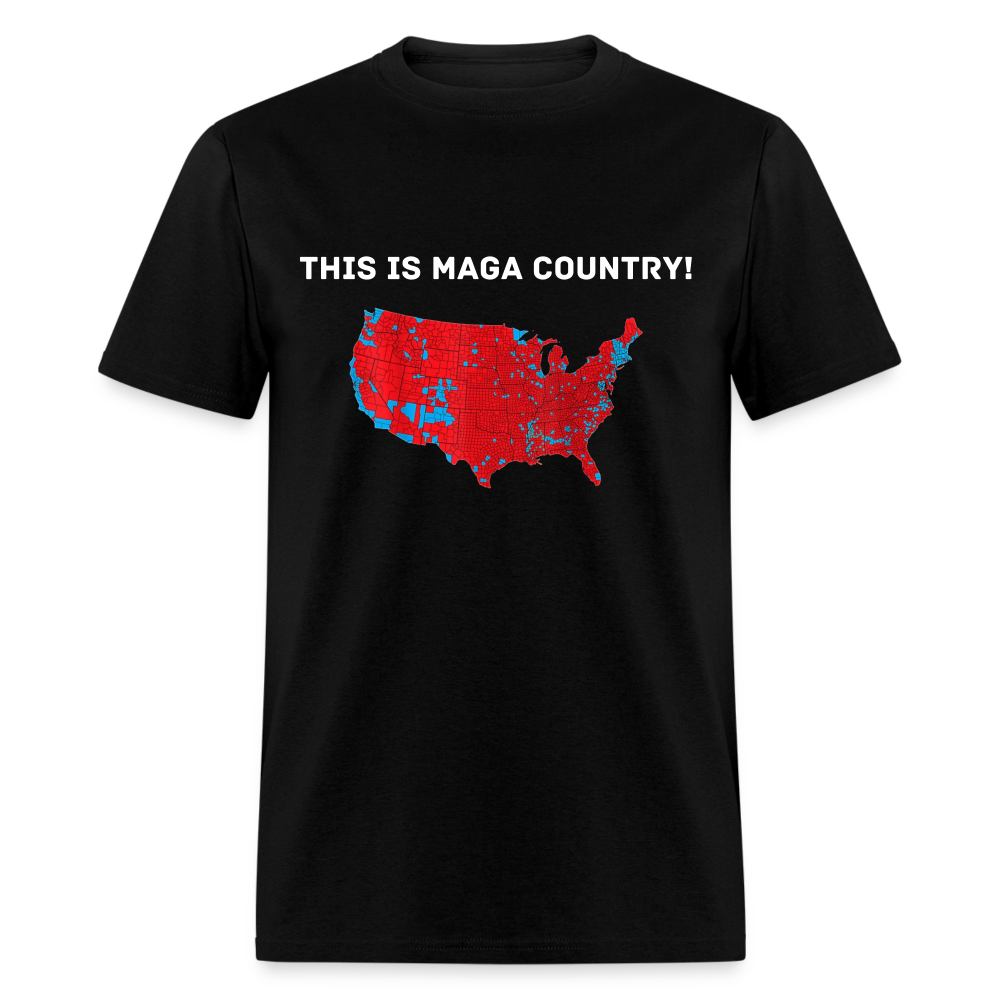 This is MAGA Country Unisex Classic T-Shirt - black