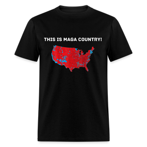 This is MAGA Country Unisex Classic T-Shirt - black