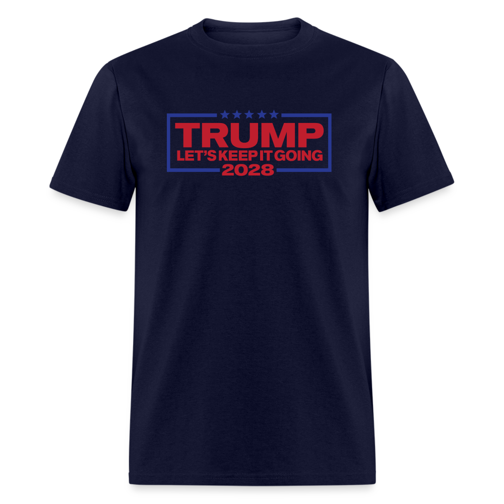 Trump For President 2028 Funny Classic T-Shirt - navy