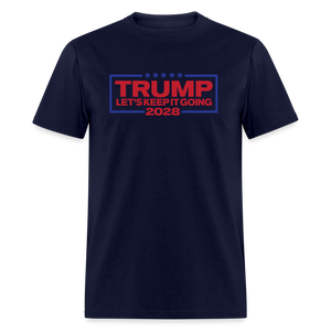 Trump For President 2028 Funny Classic T-Shirt - navy