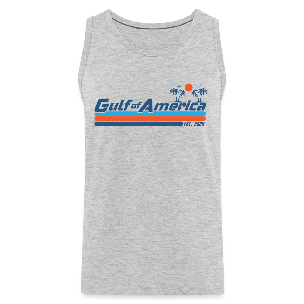 Gulf of America Men’s Premium Tank - heather gray