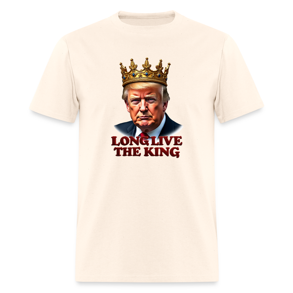 Donald Trump "Long Live The King" Unisex Classic T-Shirt - natural