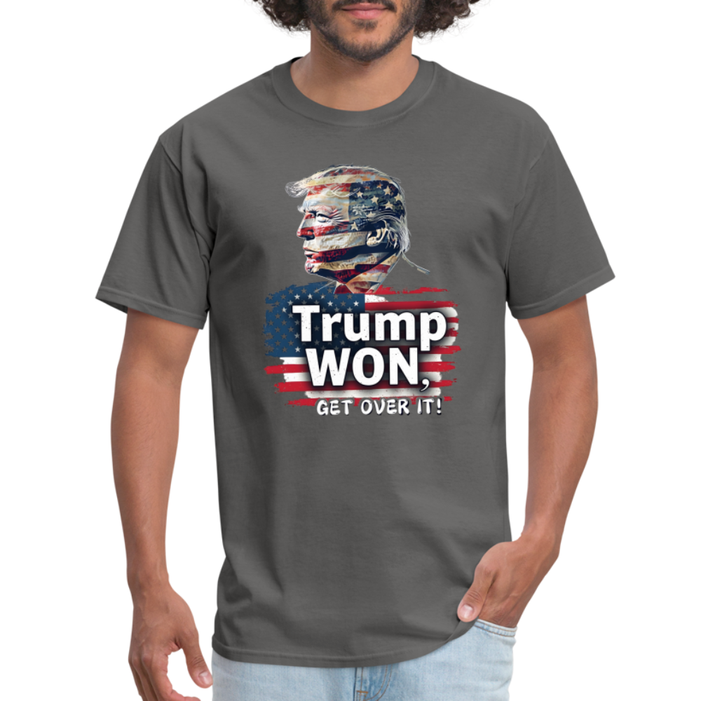 Trump Won, Get Over It Unisex Classic T-Shirt - charcoal