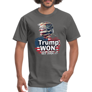 Trump Won, Get Over It Unisex Classic T-Shirt - charcoal