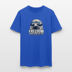 Freedom Looks Good on You Classic T-Shirt - royal blue