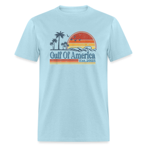 Gulf of America V2 Classic T-Shirt - powder blue