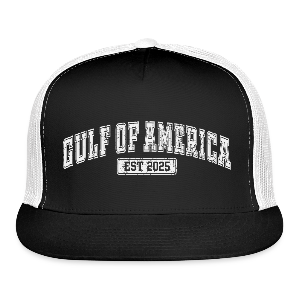 Gulf of America V3 Trucker Hat - black/white