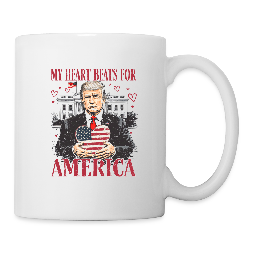 Trump Valentine's Day Coffee/Tea Mug - white