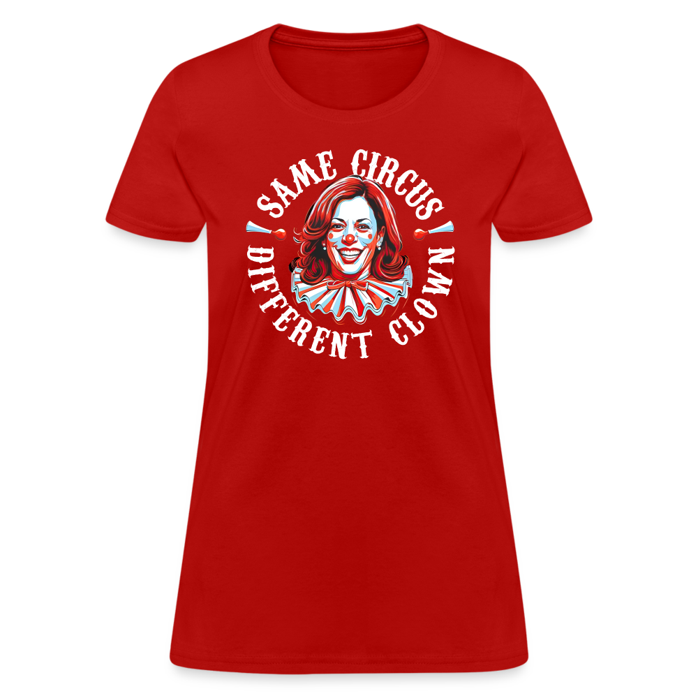 Same Circus Different Clown V2 Women's T-Shirt - red