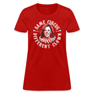 Same Circus Different Clown V2 Women's T-Shirt - red