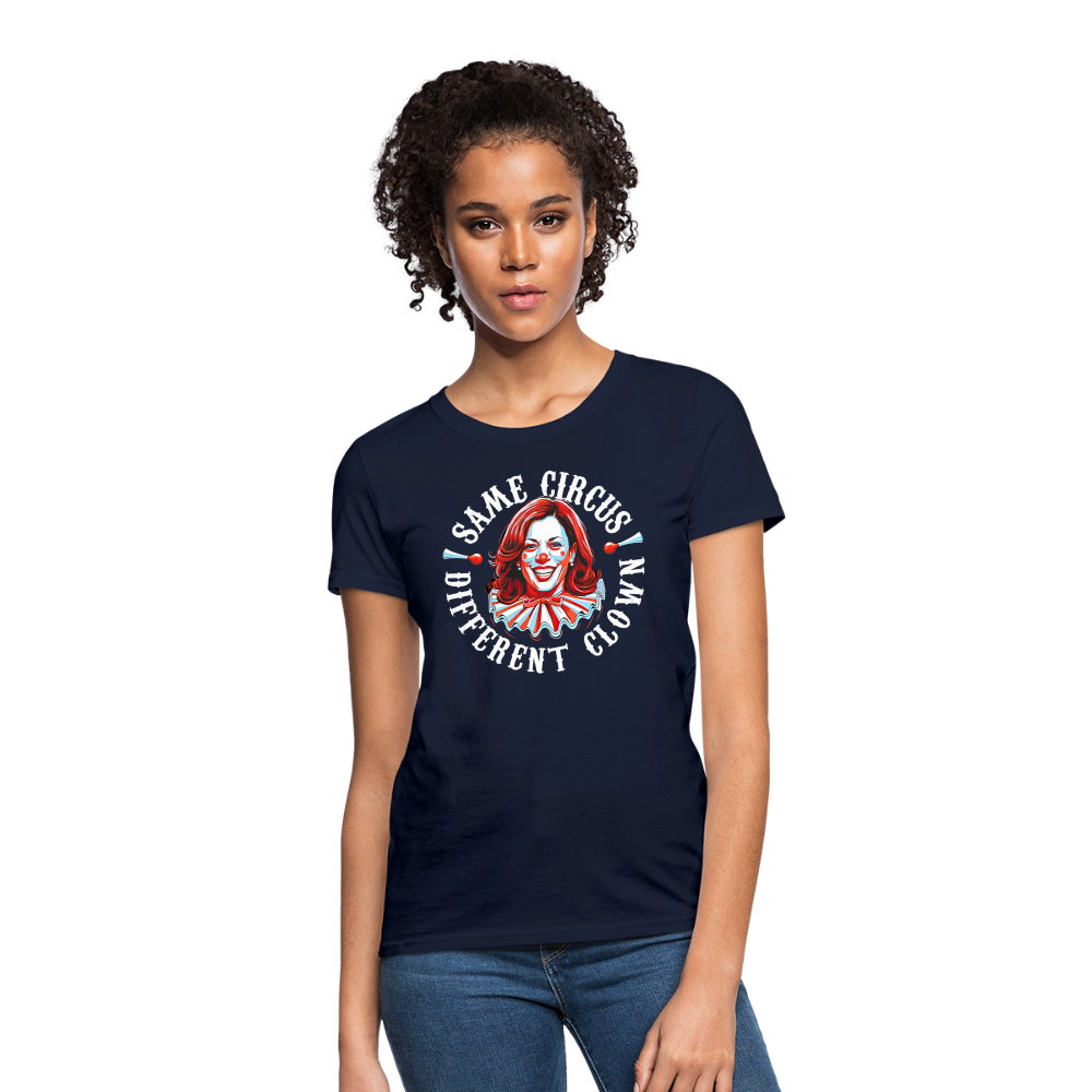 Same Circus Different Clown V2 Women's T-Shirt - navy