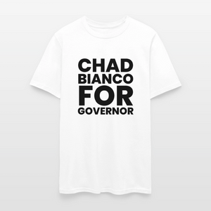Chad Bianco for Governor  Men's T-Shirt - white