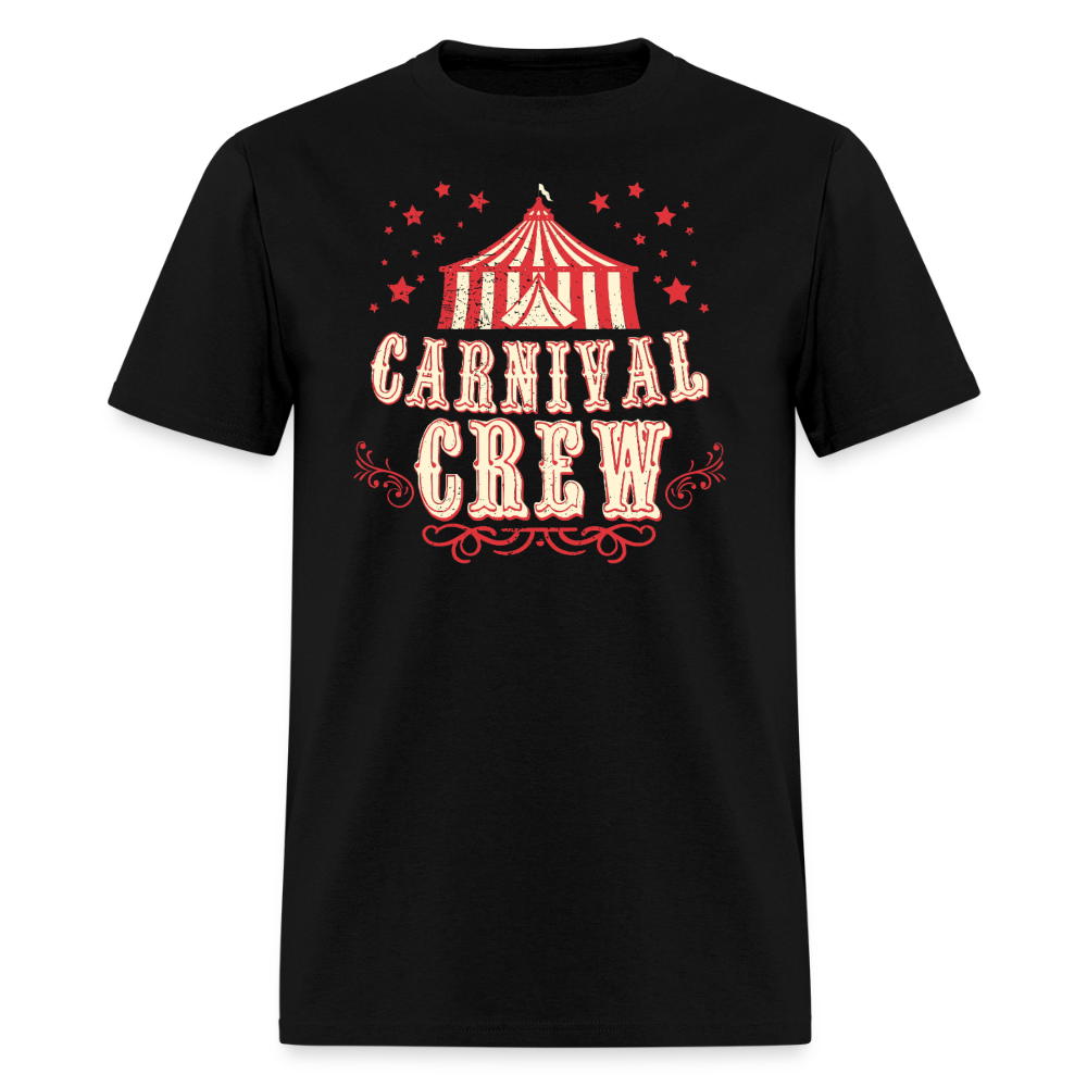 Carnival Crew Circus Tent Classic T-Shirt - black