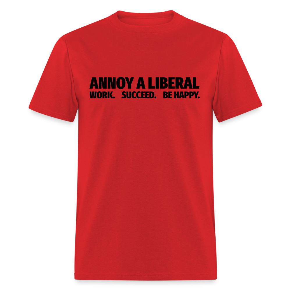 Annoy a liberal Unisex Classic T-Shirt - red