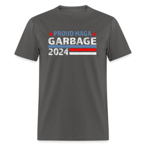 Proud MAGA Garbage 2024 Classic T-Shirt - charcoal