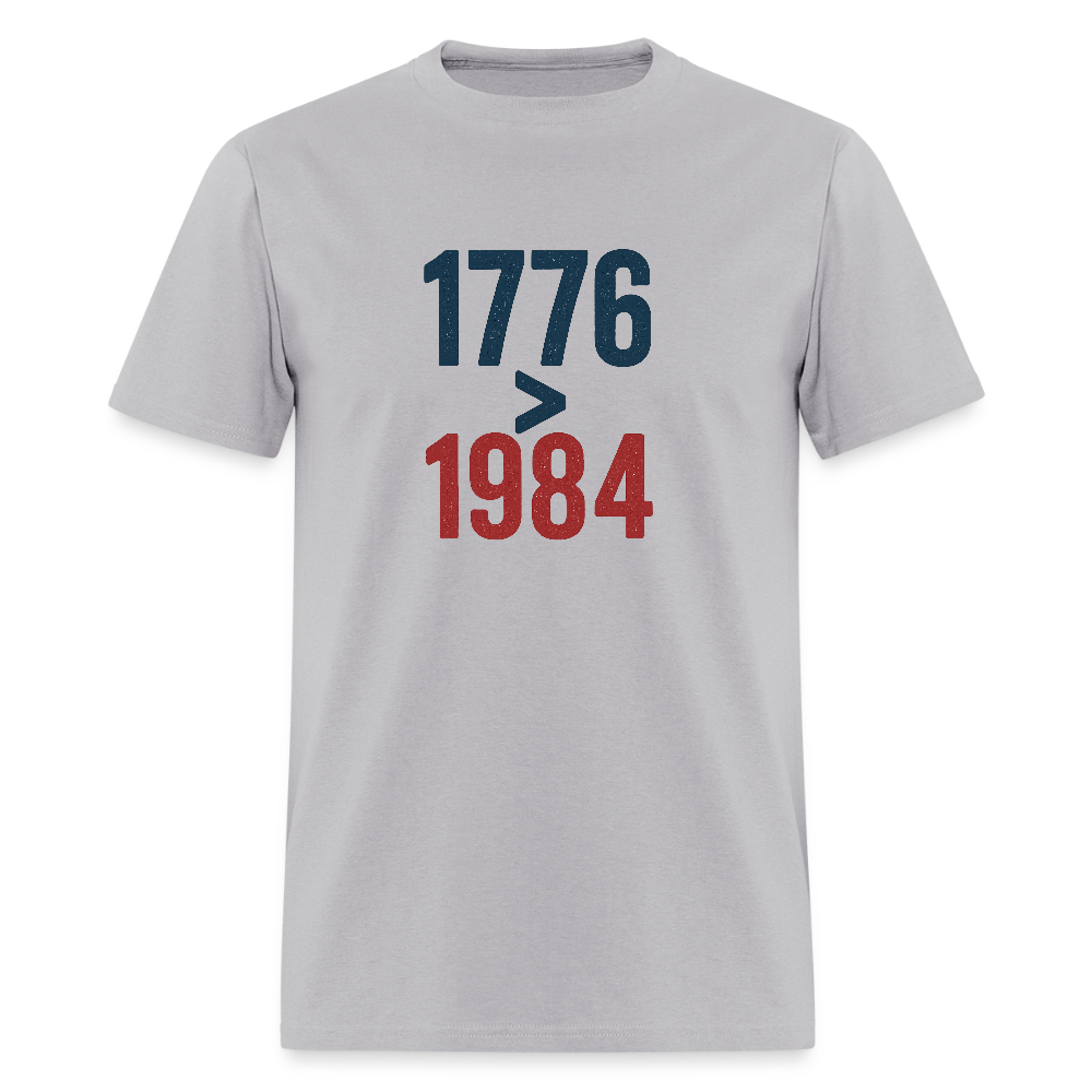 1776 > 1984 Men's T-Shirt - gravel 