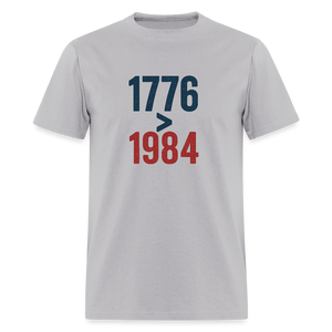 1776 > 1984 Men's T-Shirt - gravel 