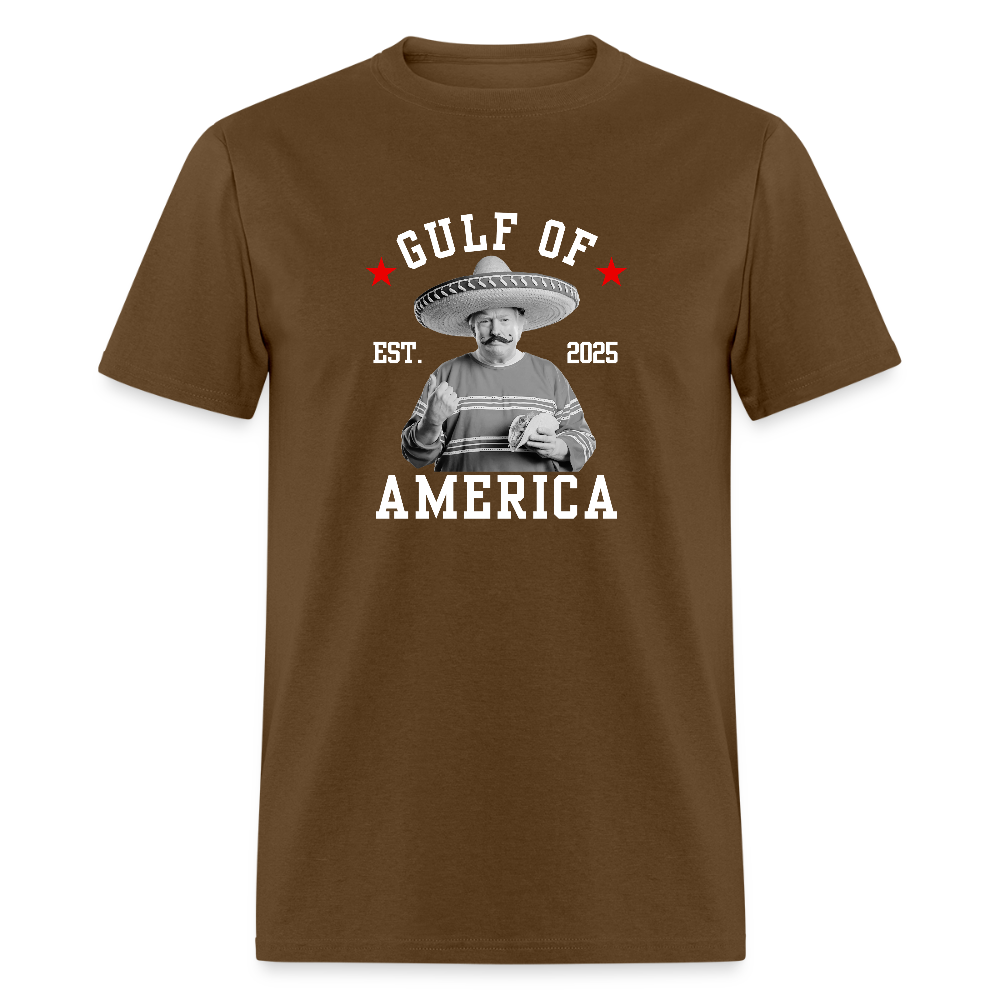 Gulf of America Mexican Trump Funny Unisex Classic T-Shirt - brown