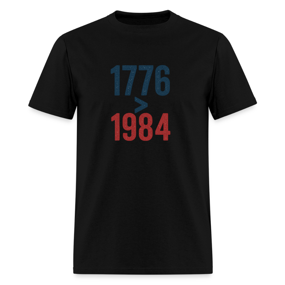 1776 > 1984 Men's T-Shirt - black