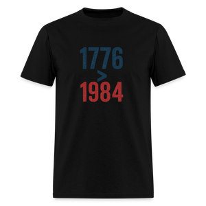 1776 > 1984 Men's T-Shirt - black
