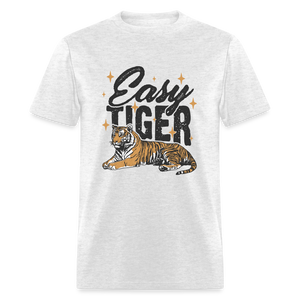 Easy Tiger Retro Funny Classic T-Shirt - light heather gray