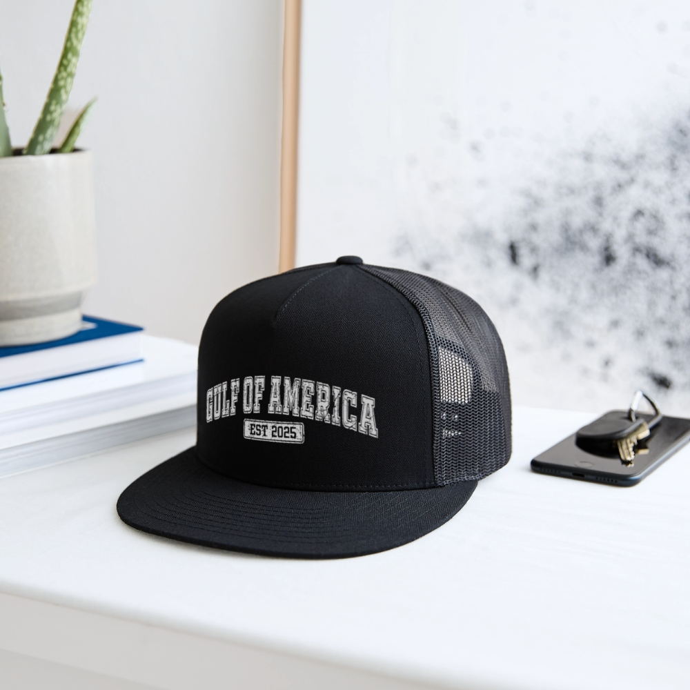 Gulf of America V3 Trucker Hat - black/black