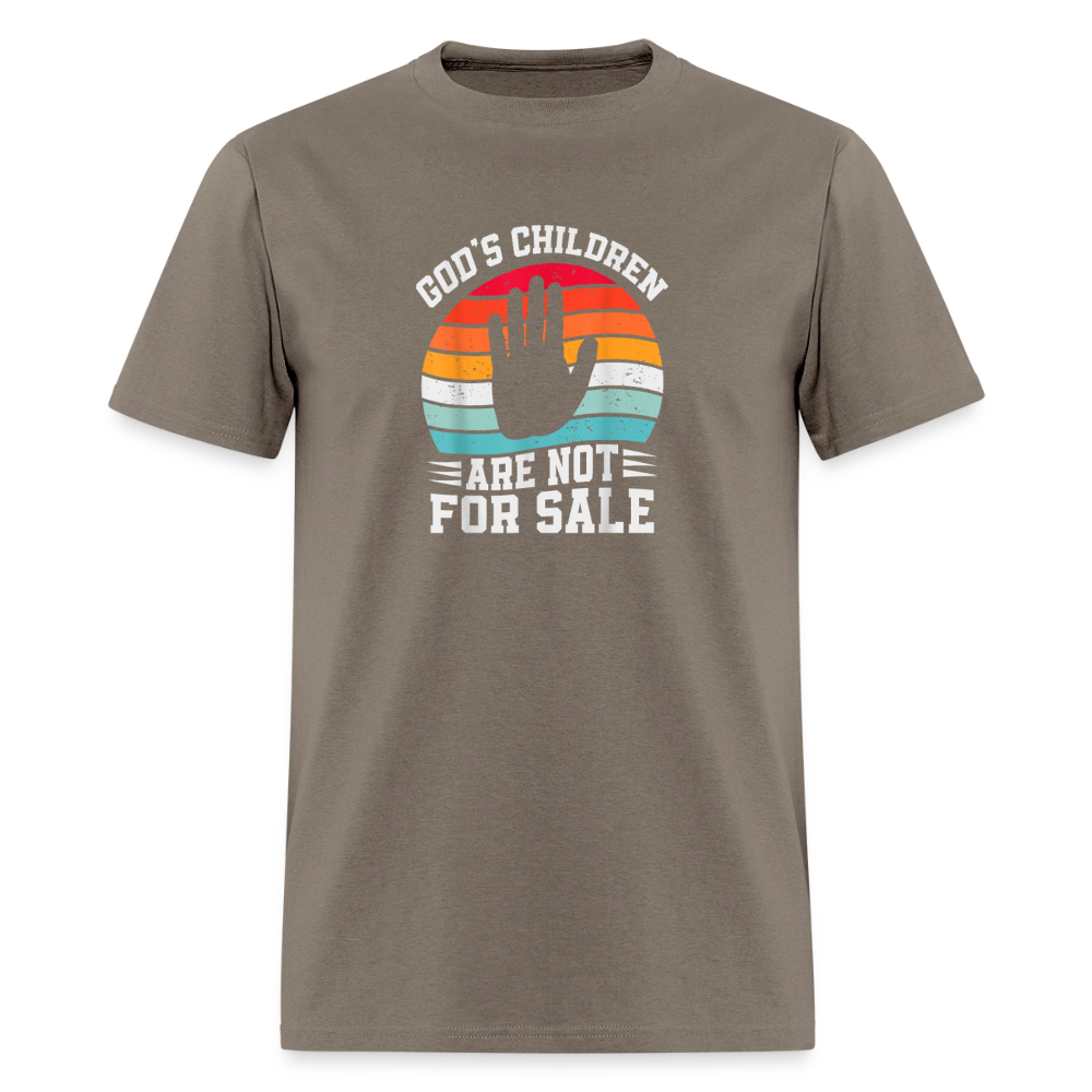 God's Children Are Not For Sale Classic T-Shirt - safari