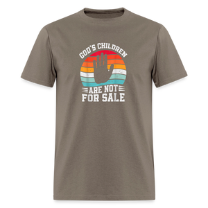 God's Children Are Not For Sale Classic T-Shirt - safari