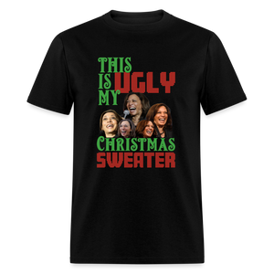 This Is My Ugly Christmas Sweater Funny Kamala Men's Classic T-Shirt - black