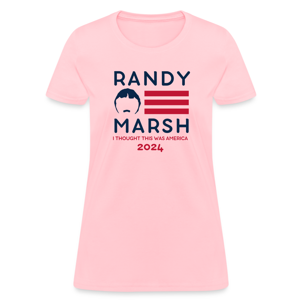 Randy Marsh - I thought this was America Funny Women's T-Shirt - pink