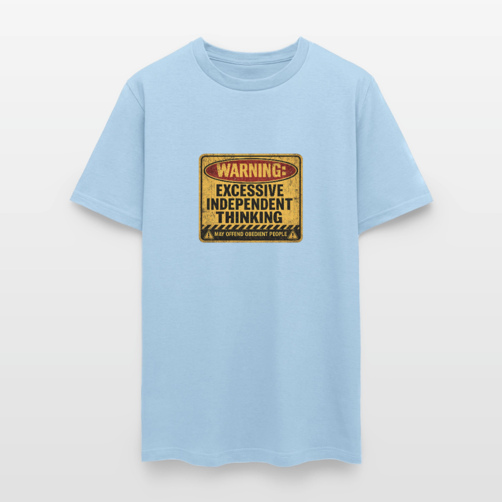 May Offend Obedient People Men's T-Shirt - powder blue