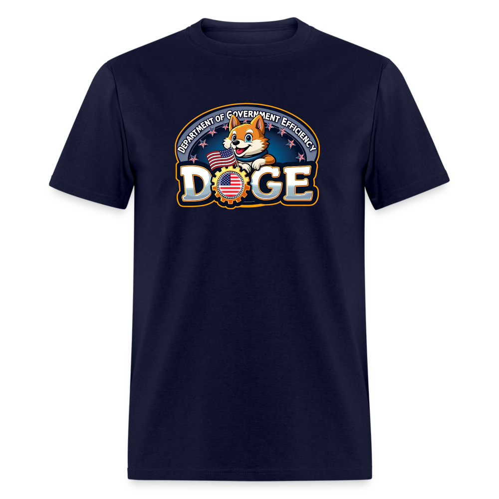 (DOGE) Department of Government Efficiency Classic T-Shirt - navy