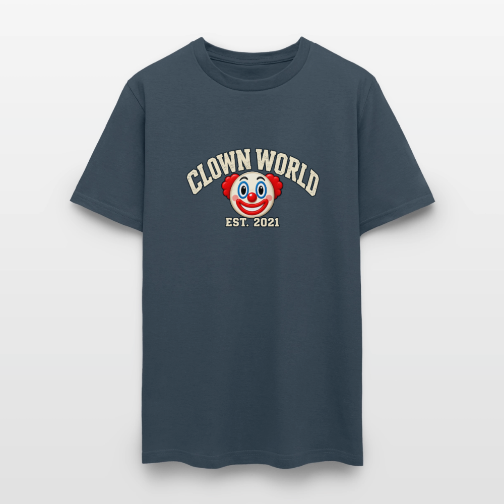 Clown World Est. 2021 Classic T-Shirt -  blue dusk