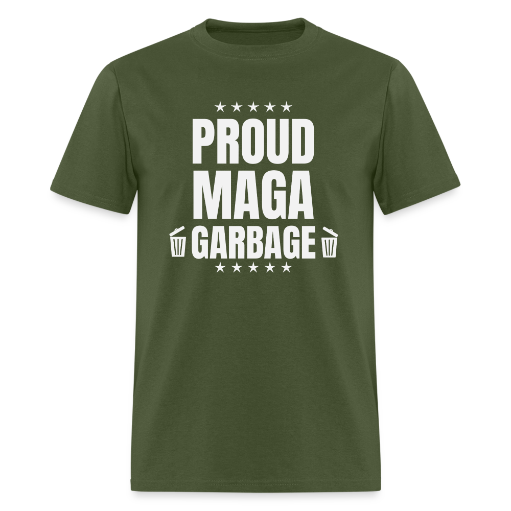 Proud MAGA Garbage Classic T-Shirt - military green