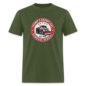 Trump's Snowflake Removal Service (Retro 2024) Unisex Classic T-Shirt - military green