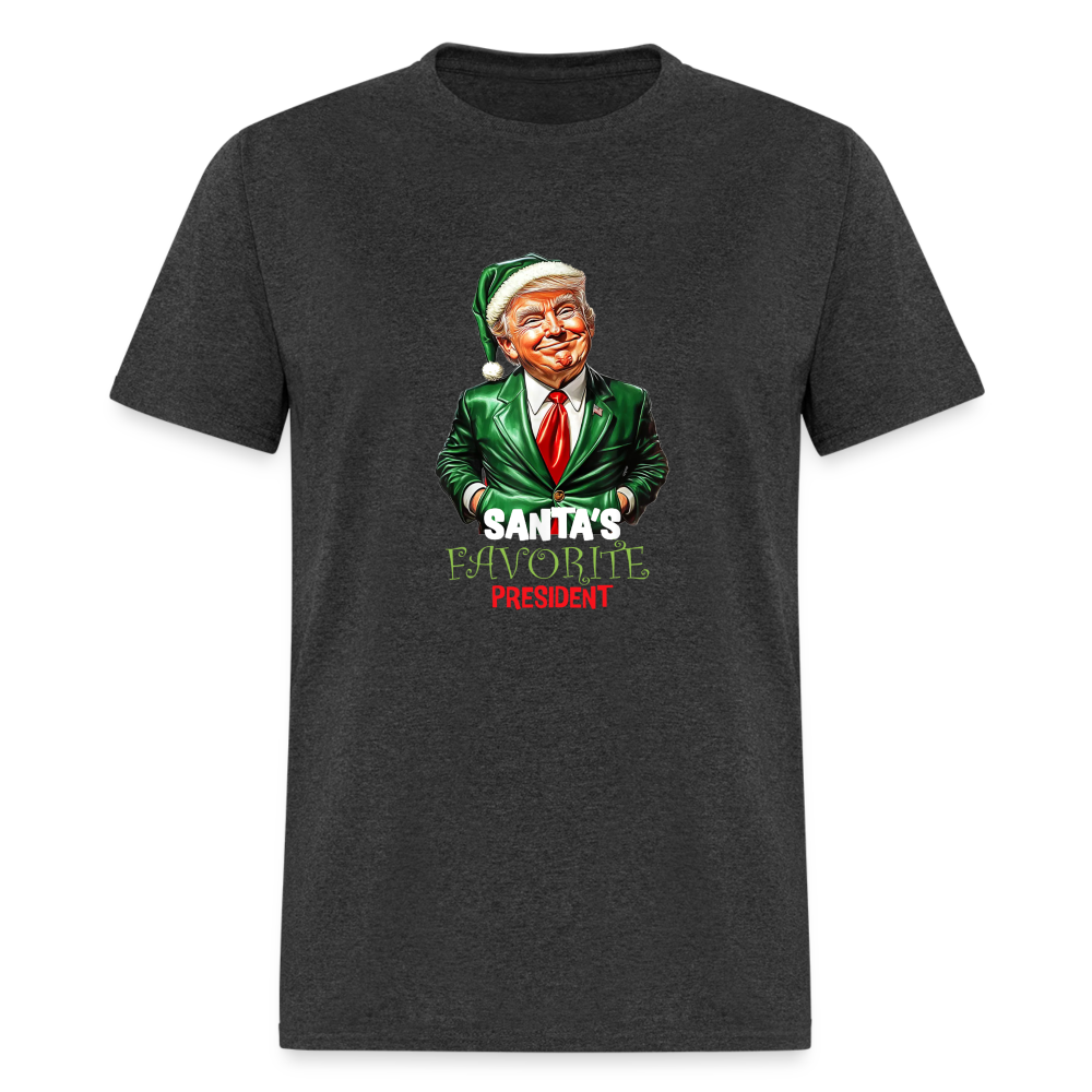 Santa's Favorite President Unisex Classic T-Shirt - heather black