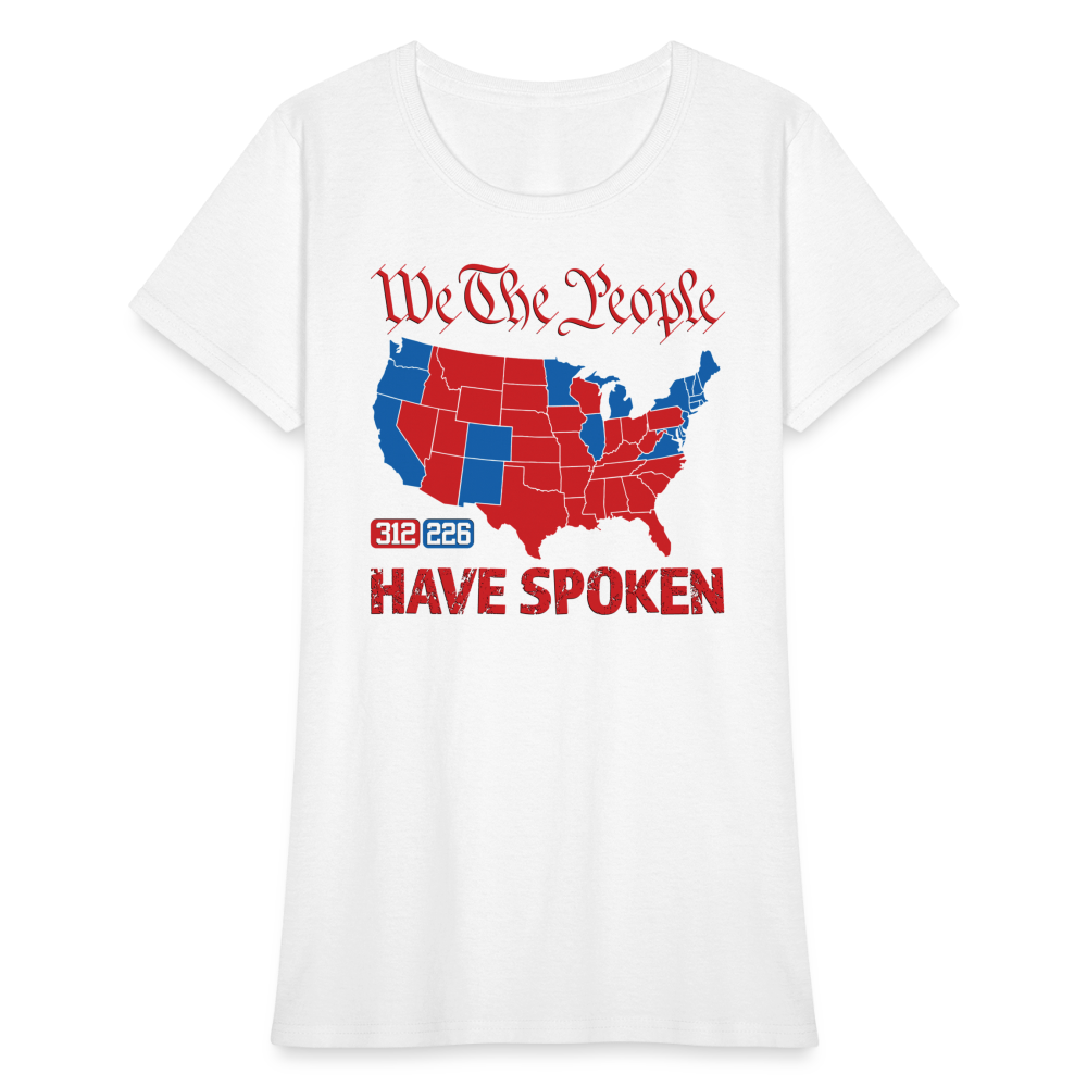 We The People Have Spoken Women's T-Shirt - white