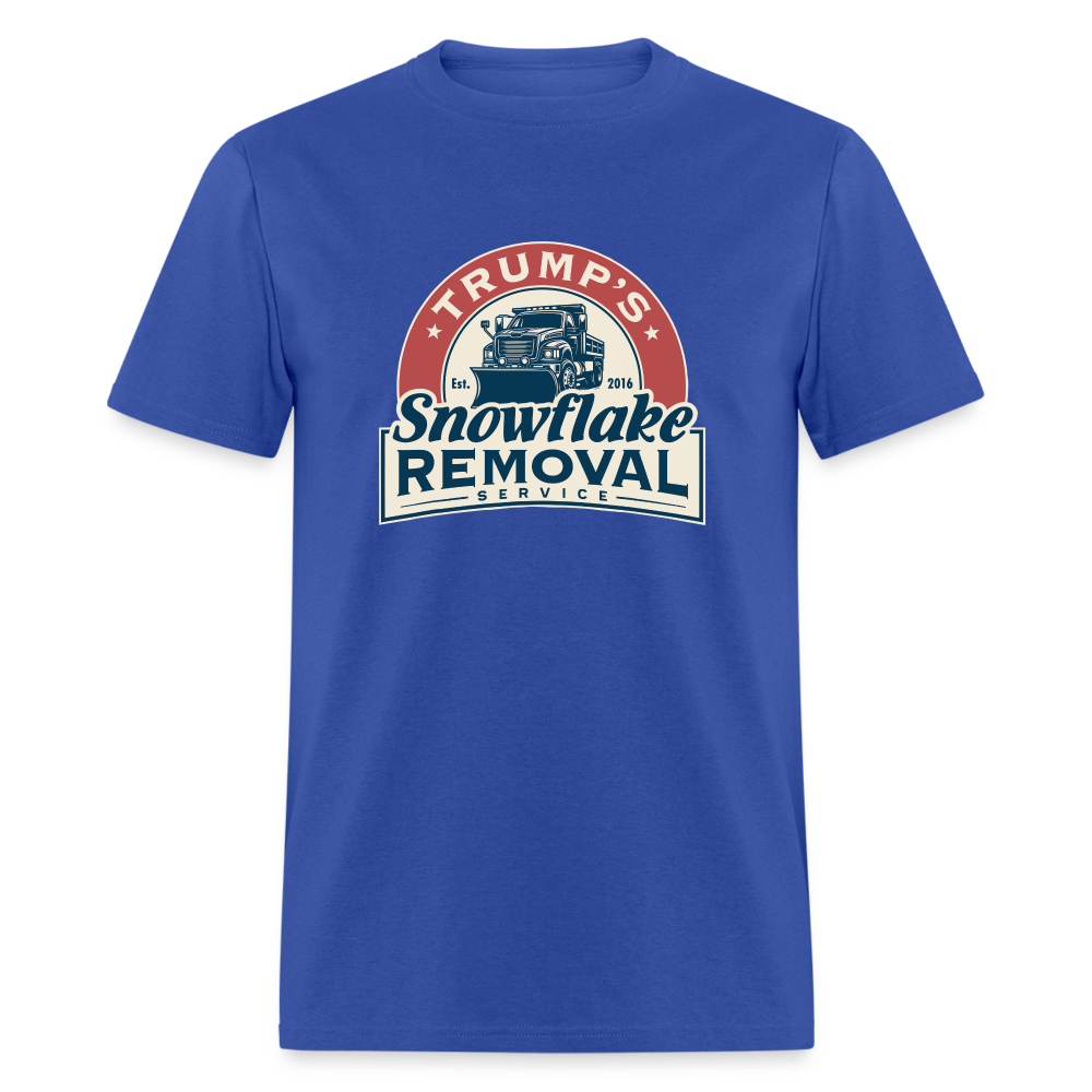 Trump's Snowflake Removal Service Classic T-Shirt - royal blue