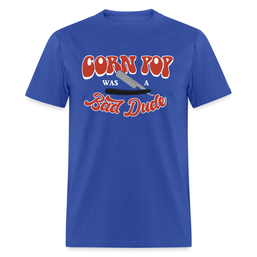 Corn Pop Was a Bad Dude Funny Biden Men's Classic T-Shirt - royal blue